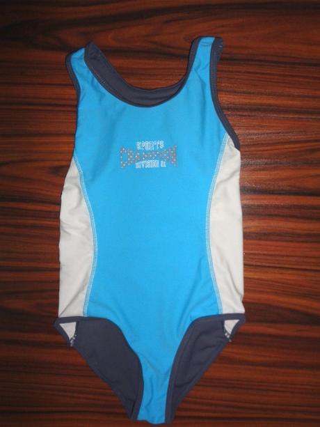 Nádherné tyrkysovošedé jednodílné plavky, alive,128