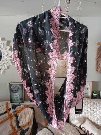 Kruhová šála šátek tunel, takko,158