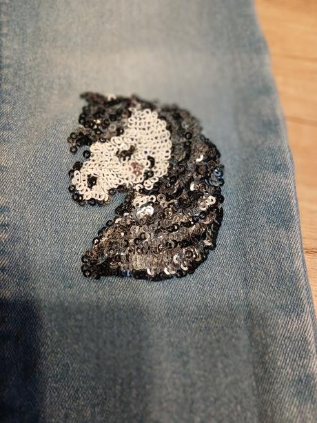 Džíny/legíny/džegíny unicorn vel. 122, sinsay,122