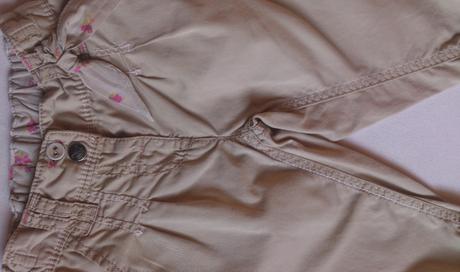 Dětské plátěné kalhoty, pláťáky, pláťáčky, zn.next, next,80