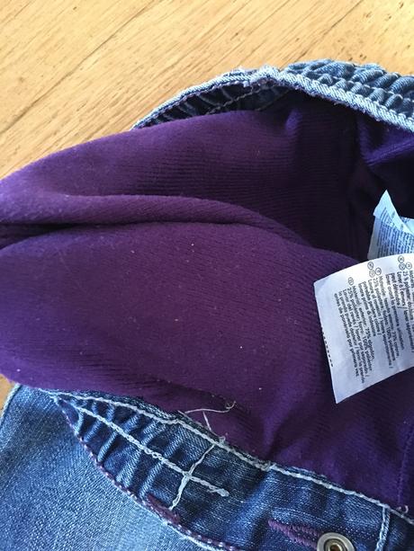 Zateplené džíny vel. 116 / 122, lupilu,116