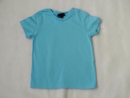 Tyrkysove bavlnene tricko 98/104 h&m, h&m,98