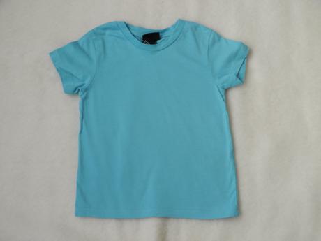 Tyrkysove bavlnene tricko 98/104 h&m, h&m,98