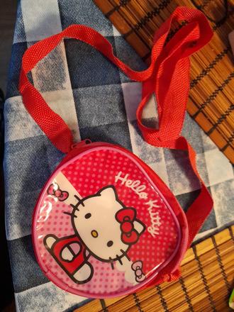 Malá taštička hello kitty plastová, 