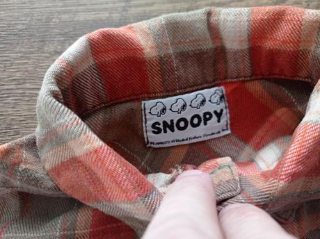 Flanelová košile 110 - snoopy, snoopy,116