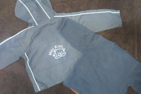 Bunda s mikinou - vel. 86/92, 86