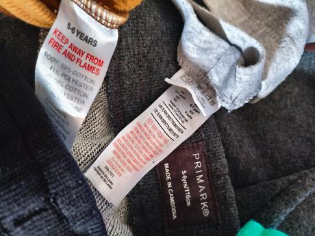 Tepláky teplé chlapecké 5x vel.104-110, marks & spencer,104