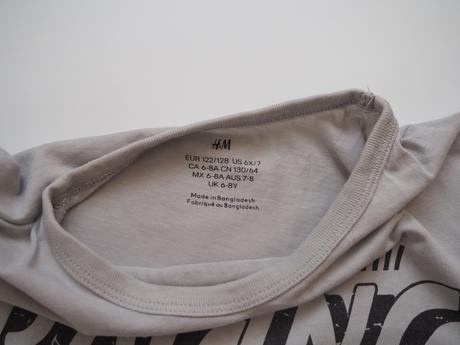 Tričko vel 122/128, h&m,128