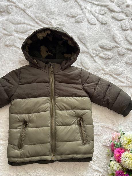 Krásná velmi teplá zimní bunda - v.3/6 měs., primark,68