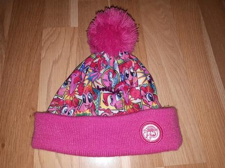 Růžová čepice s my little pony 8-12let, george,128
