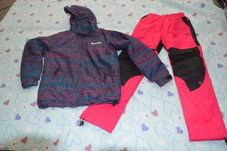 158 lyžařská bunda a oteplováky, alpine pro,158