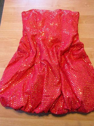 Karnevalový kostým společenské šaty vel l, 