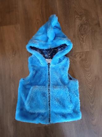 Chlapecká vesta s kapucí, so cute, vel. 74, 74