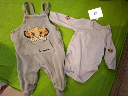 Kojenecký set oblečení (velikost 68), 68–80