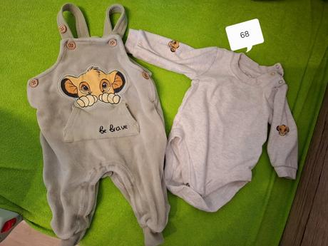 Kojenecký set oblečení (velikost 68), 68–80