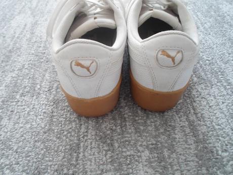 Bílé boty tenisky botasky puma, puma,39