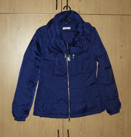 Dámská tmavě modrá bunda blugirl folies, 38