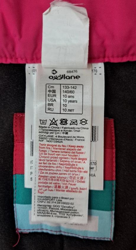 Lyžařské kalhoty, wedze,140