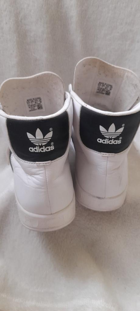 Adidas bílé kotníkové tenisky, adidas,40