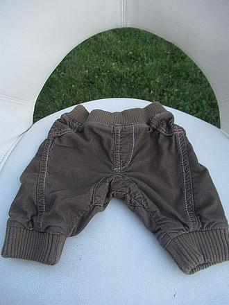 Kalhoty podšité bavlnou, george,56