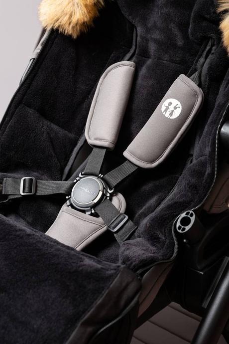 Set mamaleto zimní fusak a držáky na tašku, mamaleto