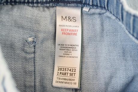 Džíny vel. 12 - 18 m, marks & spencer,86