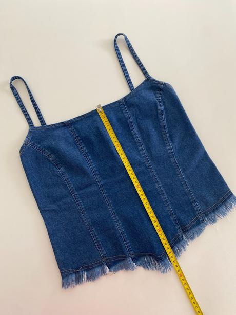 Džínové tílko, vel. s, s