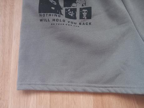 Šedé teplákové kraťasy vel. m, m