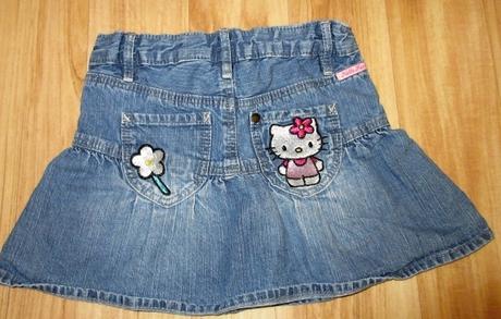 Riflová sukně, h&m,86