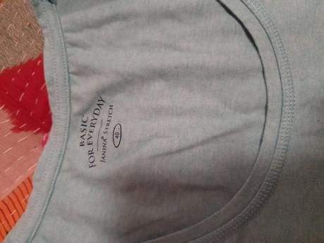 Modré tričko krátký rukáv, kik,40