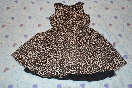 140 146 152 158 slušivé šaty s gepardím vzorem, 152