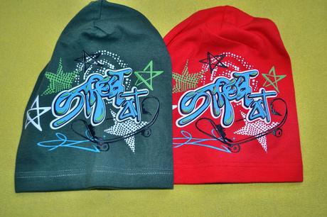 Podzimní  bavlněné čepice,v.116-134, 116 / 122 / 128 / 134