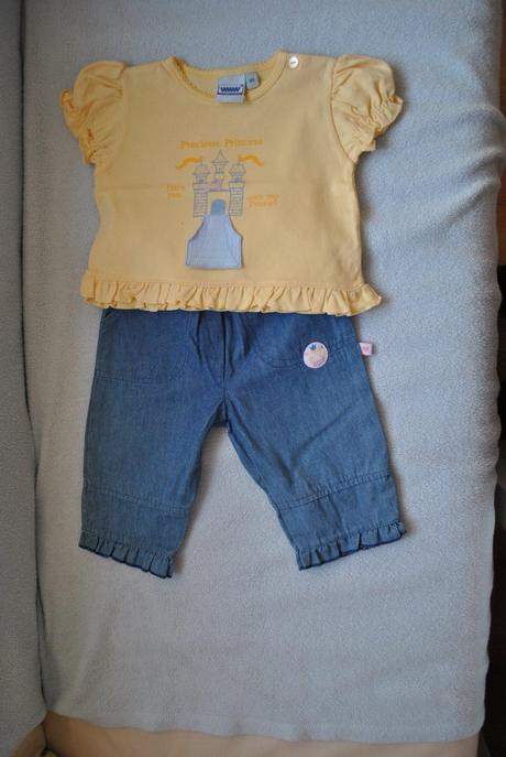 Komplet - 2x tričko a kalhoty, 80