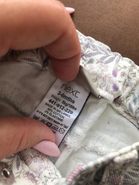 Kalhoty next - v.3/6 měs., next,68