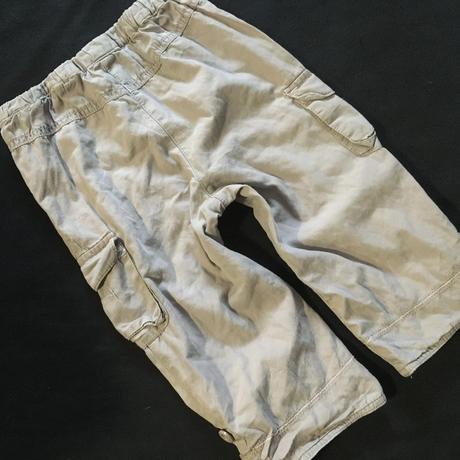 Vel. 80 plátěné kalhoty s podšívkou, 80