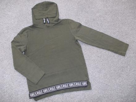 Mikina khaki, vel. 152, c&a,152