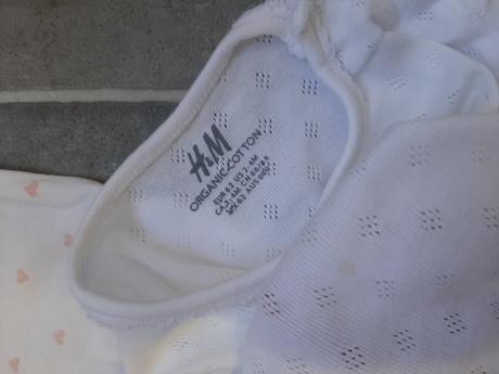Dívčí body s krátkým rukávem 2x h&m 62, h&m,62