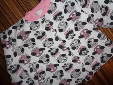 Krásný bavlněný ptáčkový kabátek-mikina, 98