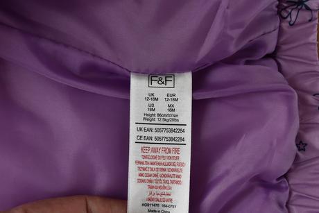 Vesta zateplená vel. 12 - 18m, f&f,86