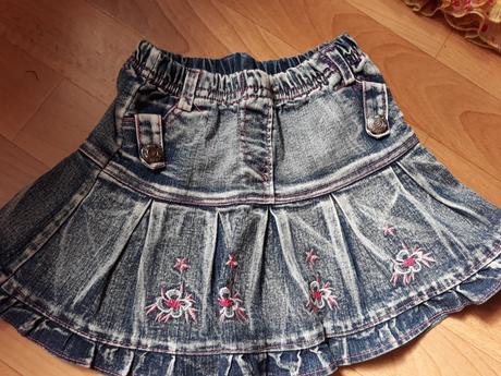 Riflová sukně, 110