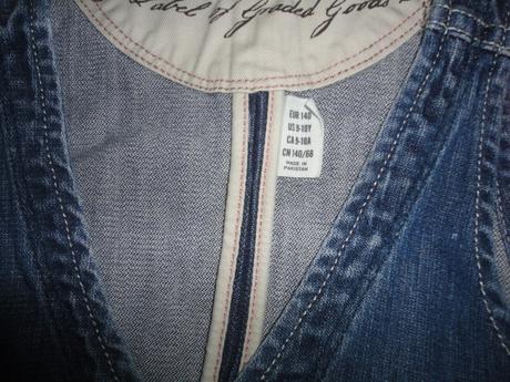 Supr riflová vesta hm, vel. 9-10 let, h&m,134