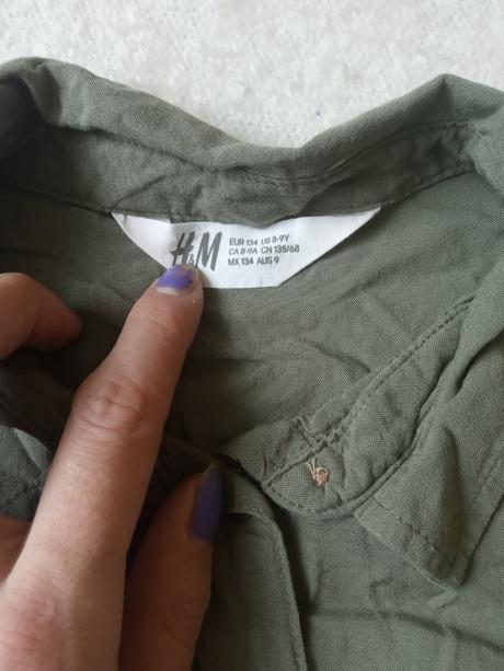 Halenka 8-9let, h&m,134