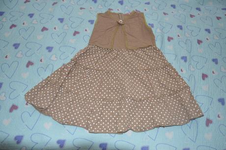 128 134 140 bavlněné letní šaty puntíkaté, 134