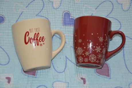 2x hrneček s vánočním zimním motivem, 