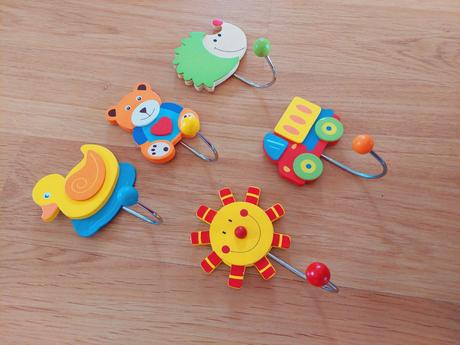 Háčky pro děti - 5 ks,