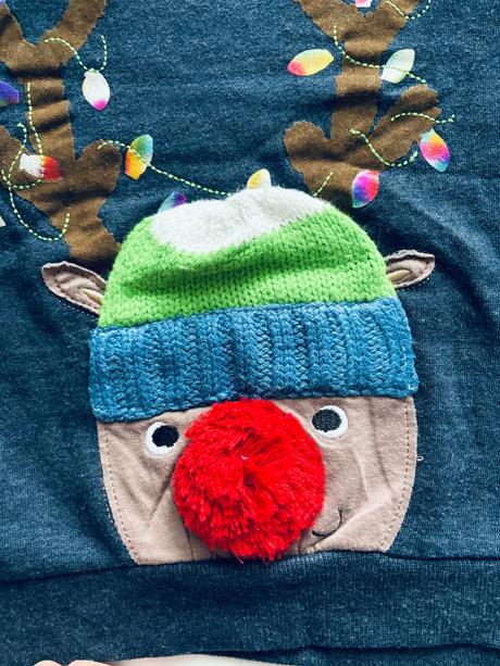 Mikina vánoční - v.5/6 let, 116