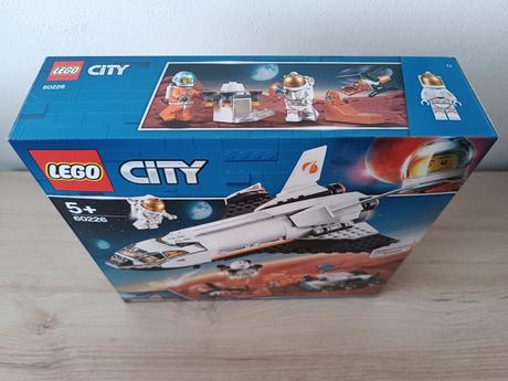 Lego city 60226 raketoplán zkoumající mars,