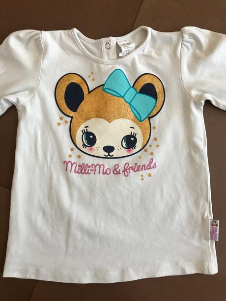 Triko smetanové - v.9/12 měs., h&m,80