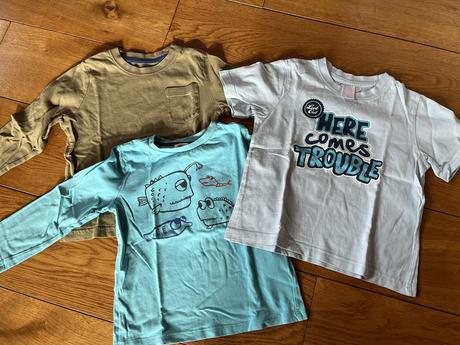 Set oblečení pro kluky - 9ks, vel. 2-4 roky, 104–116