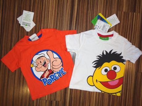 Luxusní trička z bio bavlny-pepek námořník, sezam, disney,62 / 68 / 74 / 80 / 86